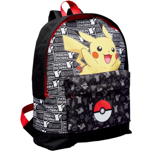 TDL Official Licensed Pokemon PikaChu Kids Children's Roxy School Bag Backpack 3738