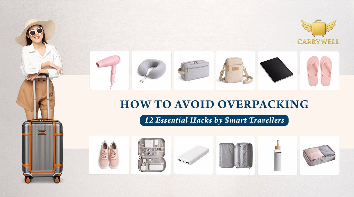 How to Avoid Overpacking: 12 Smart Packing Hacks for Travellers – CarryWell