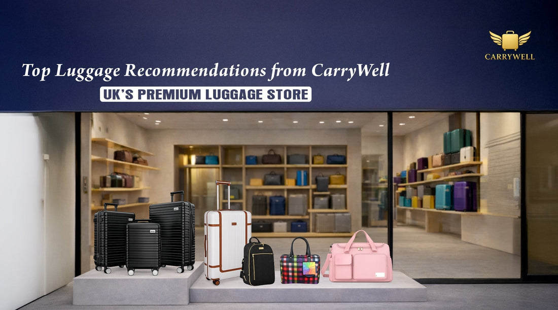Top Luggage Recommendations from CarryWell – UK’s Premium Luggage Store