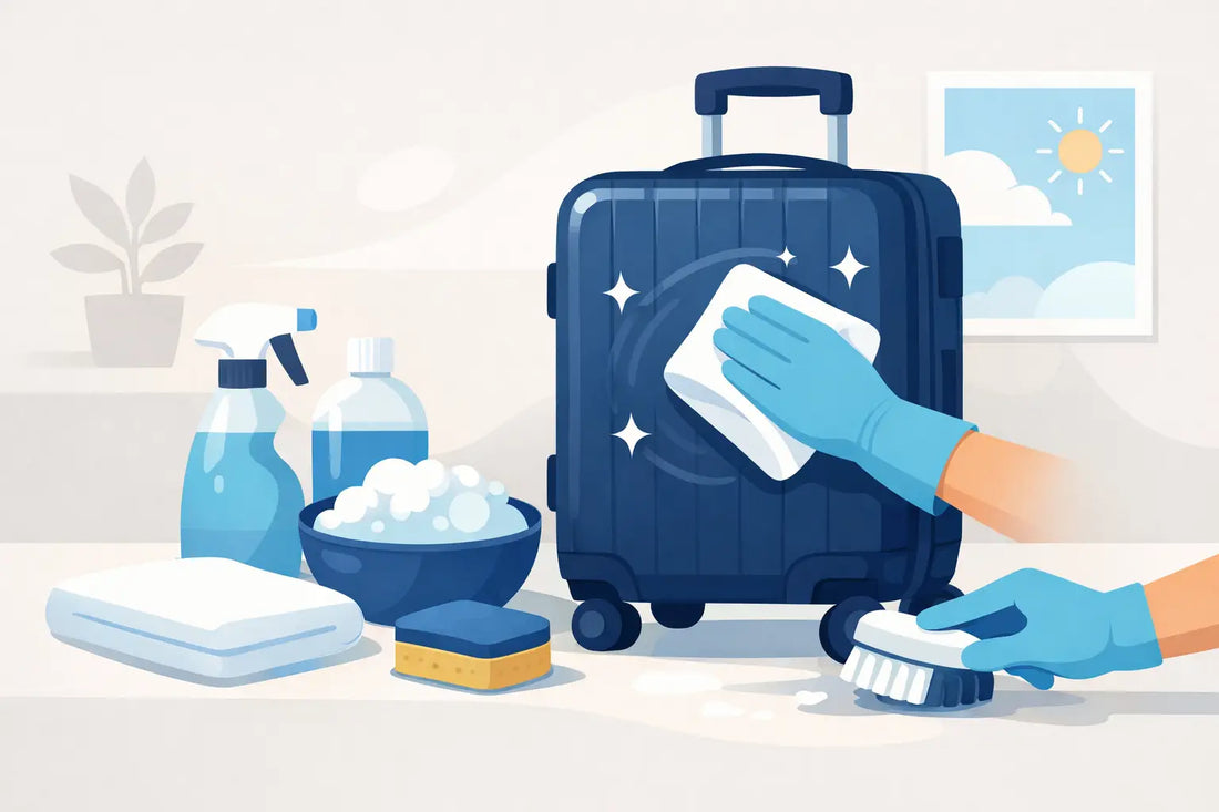 How to Clean Hard Shell Luggage Safely at Home