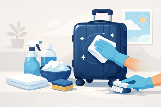How to Clean Hard Shell Luggage Safely at Home