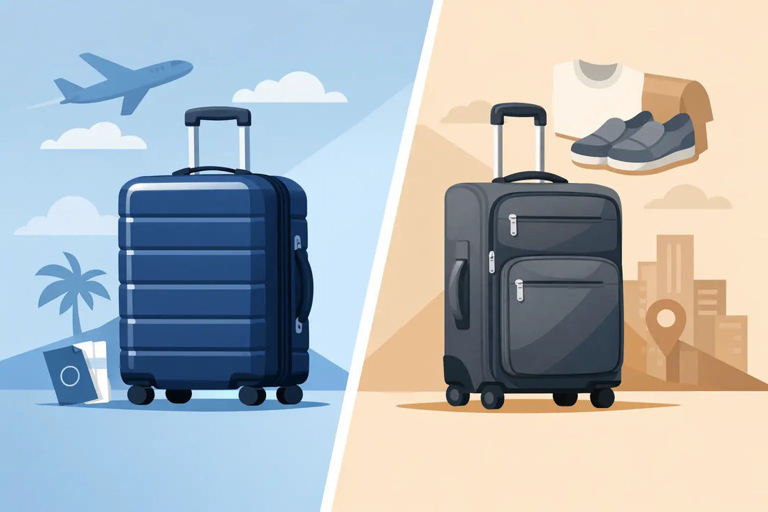 Hard Shell Luggage vs Soft Luggage
