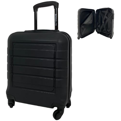 Bordlite Lightweight ABS Underseat Hard Cabin Suitcase - 45x36x20cm | Cabin Approved EasyJet, British Airways, Emirates, Virgin Atlantic & More