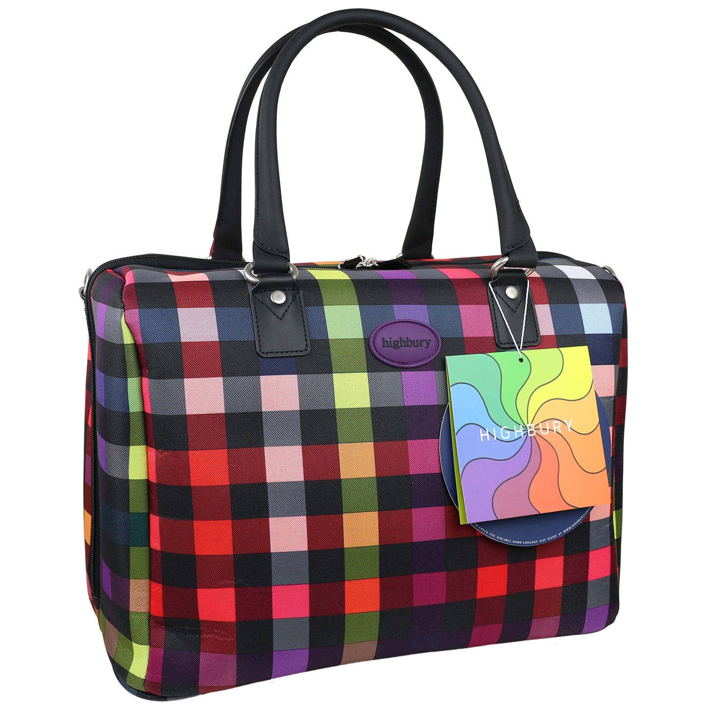 Ladies Mens *Cabin Approved* Weekend Holdall Bag by Highbury MultiBox Travel 42×31×25cm