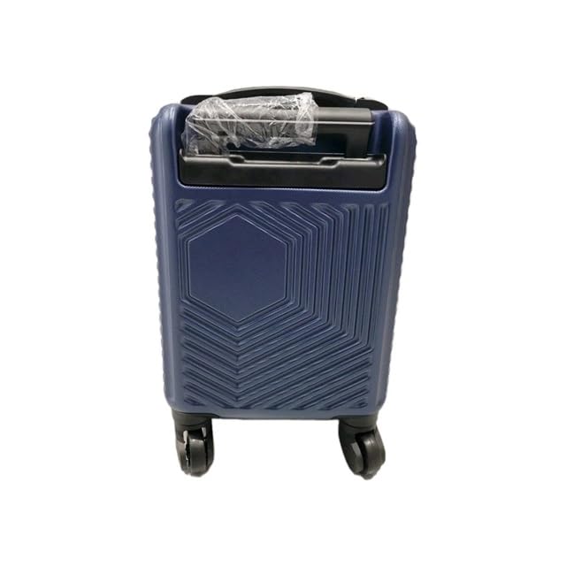 Ryanair Wizzair Underseat Approved Hardshell Trolley Suitcase Navy 40x20x25cm