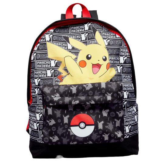 TDL Official Licensed Pokemon PikaChu Kids Children's Roxy School Bag Backpack 3738