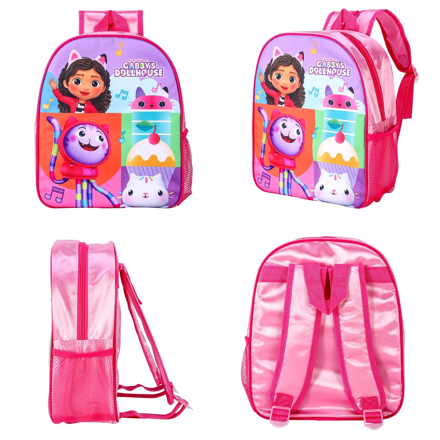 Gabby's Dollhouse Backpack Rucksack Girls School Backpack Travel Bag 30cm