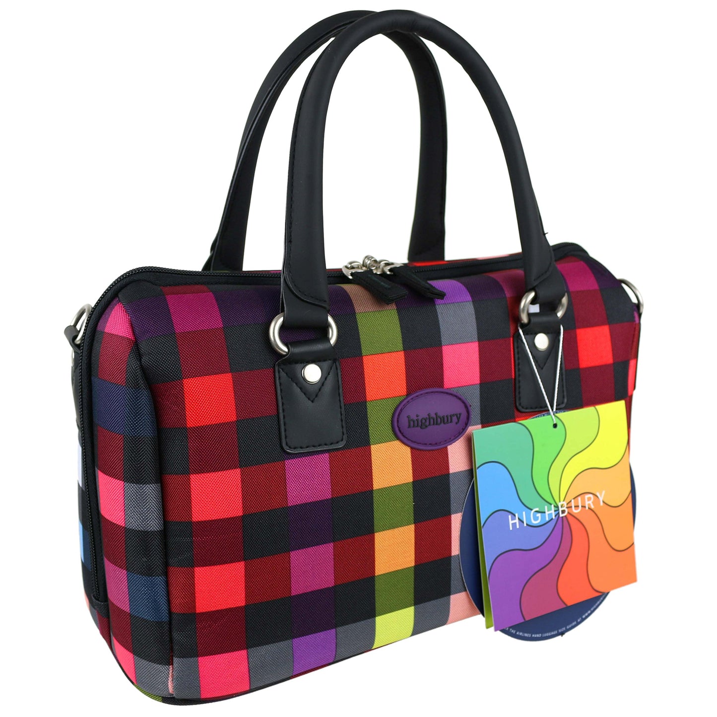Ladies Mens *Cabin Approved* Weekend Holdall Bag by Highbury MultiBox Travel 42×31×25cm