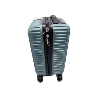 Ryanair Wizzair Underseat Approved Hardshell Trolley Suitcase Sage Green 40x20x25cm