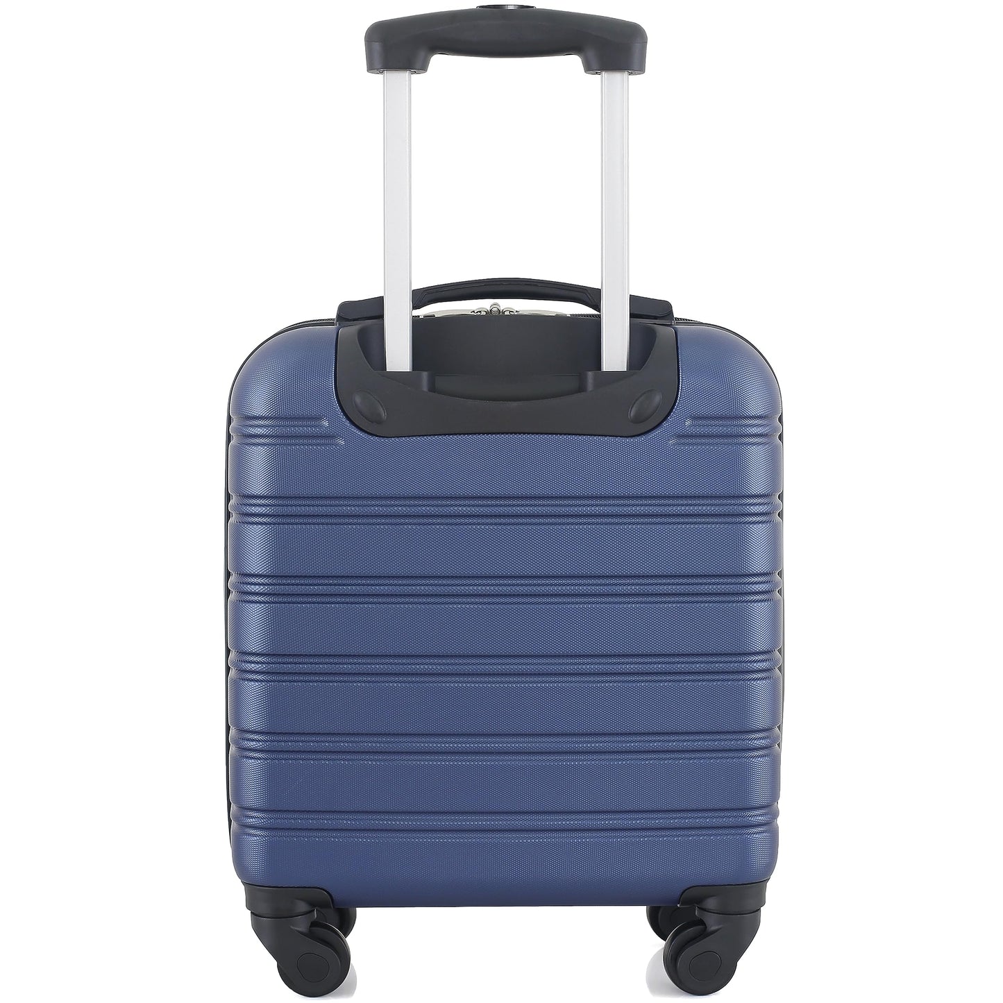 Highbury Easyjet Underseat 2nd Cabin Case 45x36x20 Easy Jet/Jet 2/Virgin Thomas Cook Approved 4 Wheel Spinner (Navy)