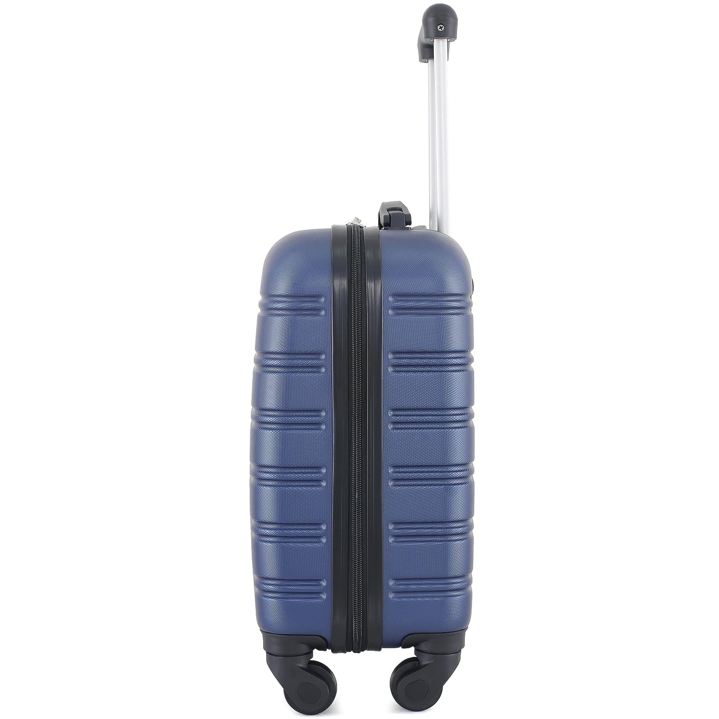 Highbury Easyjet Underseat 2nd Cabin Case 45x36x20 Easy Jet/Jet 2/Virgin Thomas Cook Approved 4 Wheel Spinner (Navy)