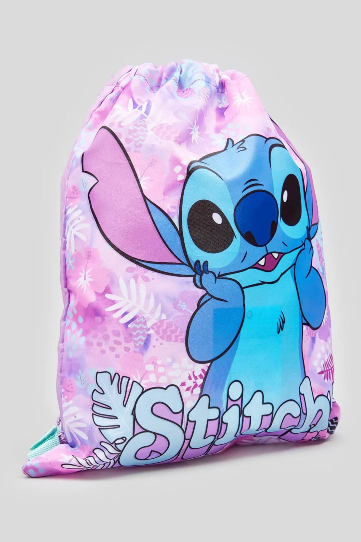 Disney Lilo & Stitch Drawstring Bag School PE Trainer Swim Bag
