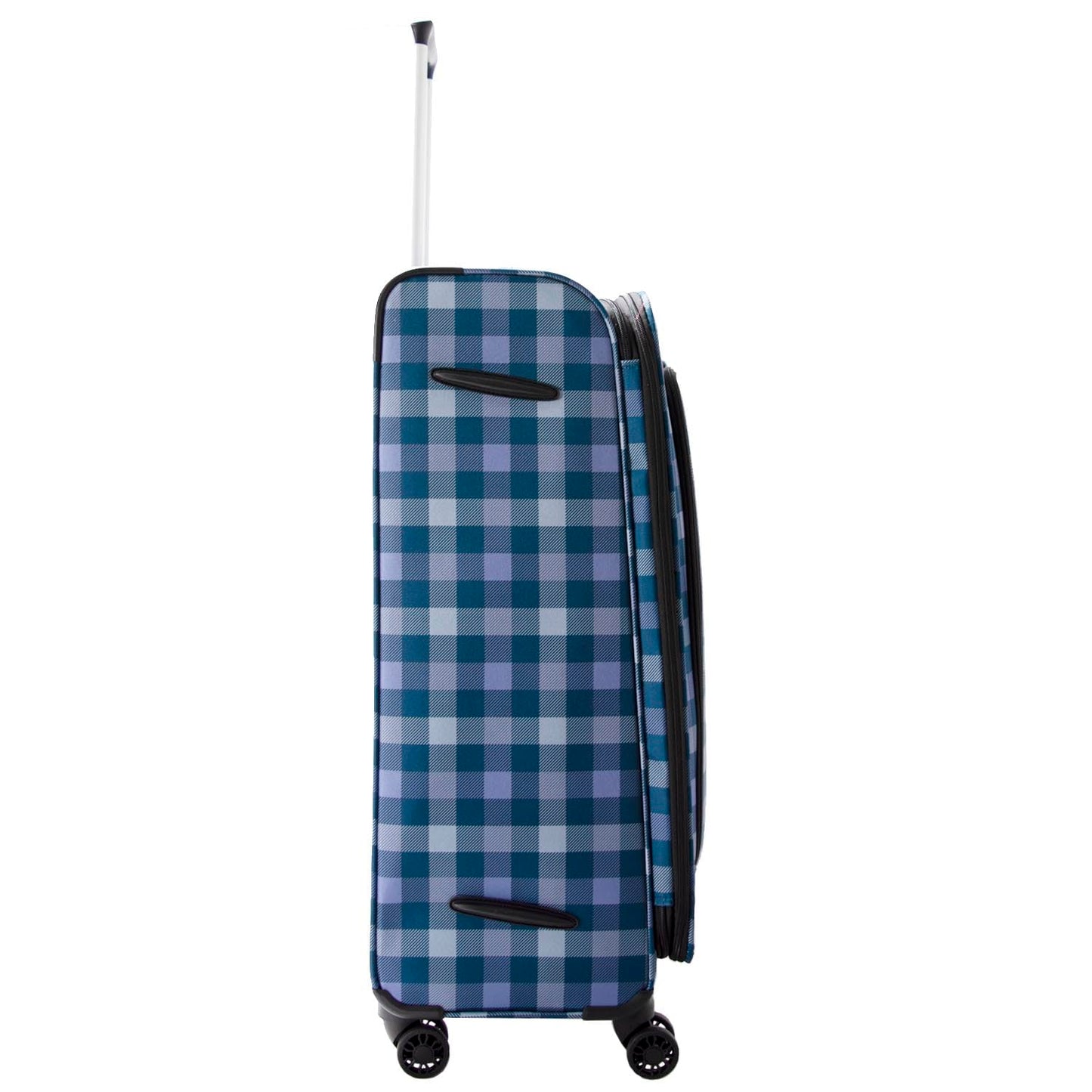 Highbury Stylish 4 Spinner Wheel Suitcase Trolley Case Range (Large 76 CM, Blue Box)