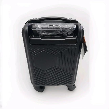 Ryanair Wizzair Underseat Approved Hardshell Trolley Suitcase Black 40x20x25cm