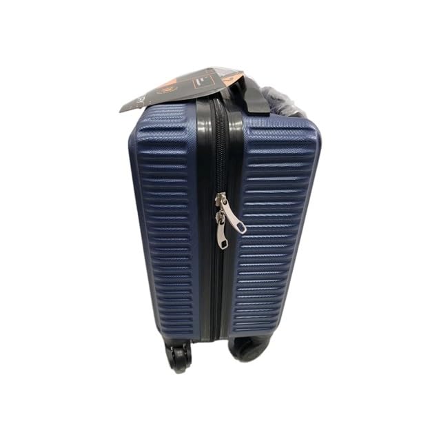 Ryanair Wizzair Underseat Approved Hardshell Trolley Suitcase Navy 40x20x25cm