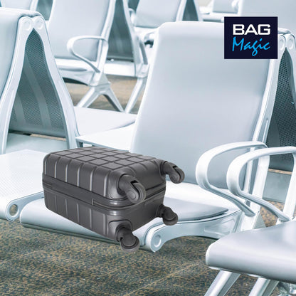 Lightweight ABS Underseat Hard Cabin Suitcase 40x25x20cm including wheels