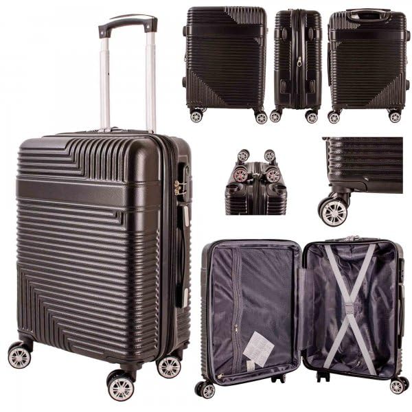 T-HC-C-13 New 4 Double Wheel 360-degree Hard case 20 Inches Suitcase Cabin Trolley Luggage Bag