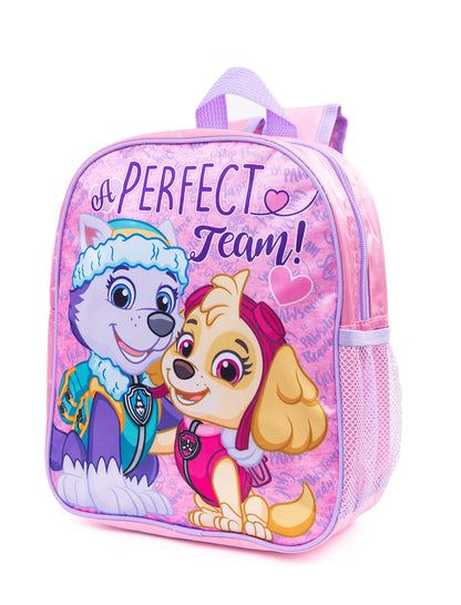 RB Global Paw Patrol Skye Everest Girls Kids Backpack School Nursery Toddler Rucksack Travel Bag with side mesh pocket, Pink