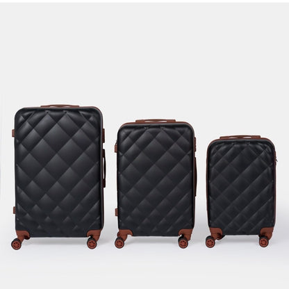 Bordlite Hardshell 3 Piece Trolley Suitcase Set