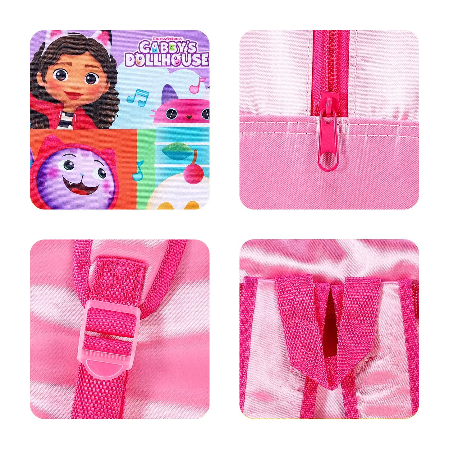 Gabby's Dollhouse Backpack Rucksack Girls School Backpack Travel Bag 30cm