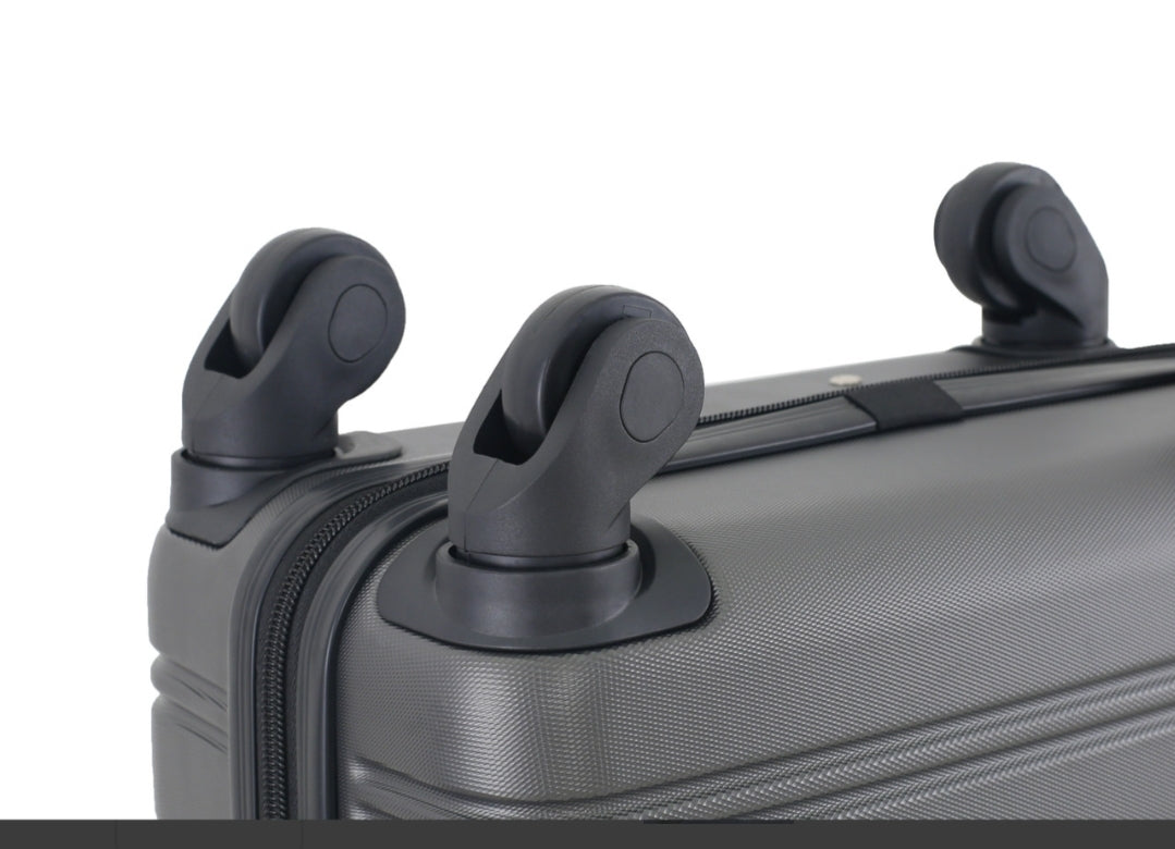 Highbury Easyjet Jet2 underseat approved hardshell trolley suitcase 45x36x20cm including wheels in Navy, Grey, Gold and Sage Green colour