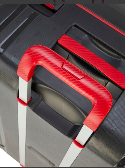 Highbury Guard hard luggage trolley set in Dark Grey, silver or teal colour