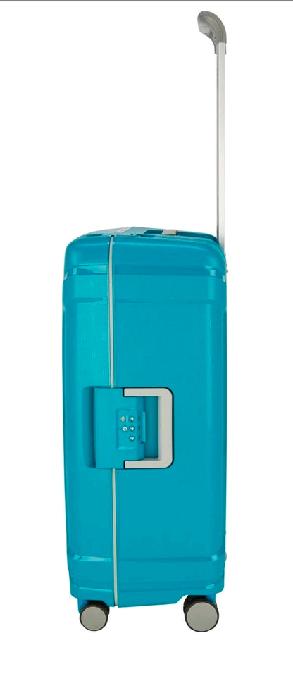 Highbury Guard hard luggage trolley set in Dark Grey, silver or teal colour