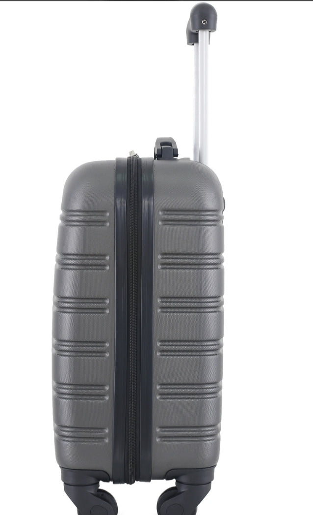 Highbury Easyjet Jet2 underseat approved hardshell trolley suitcase 45x36x20cm including wheels in Navy, Grey, Gold and Sage Green colour
